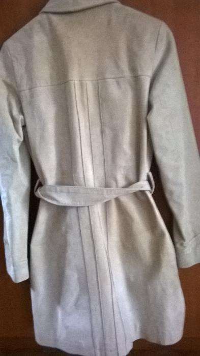 Palton piele intoarsa Naf Naf mas.S