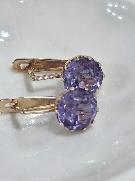 Советские серьги 583СССР