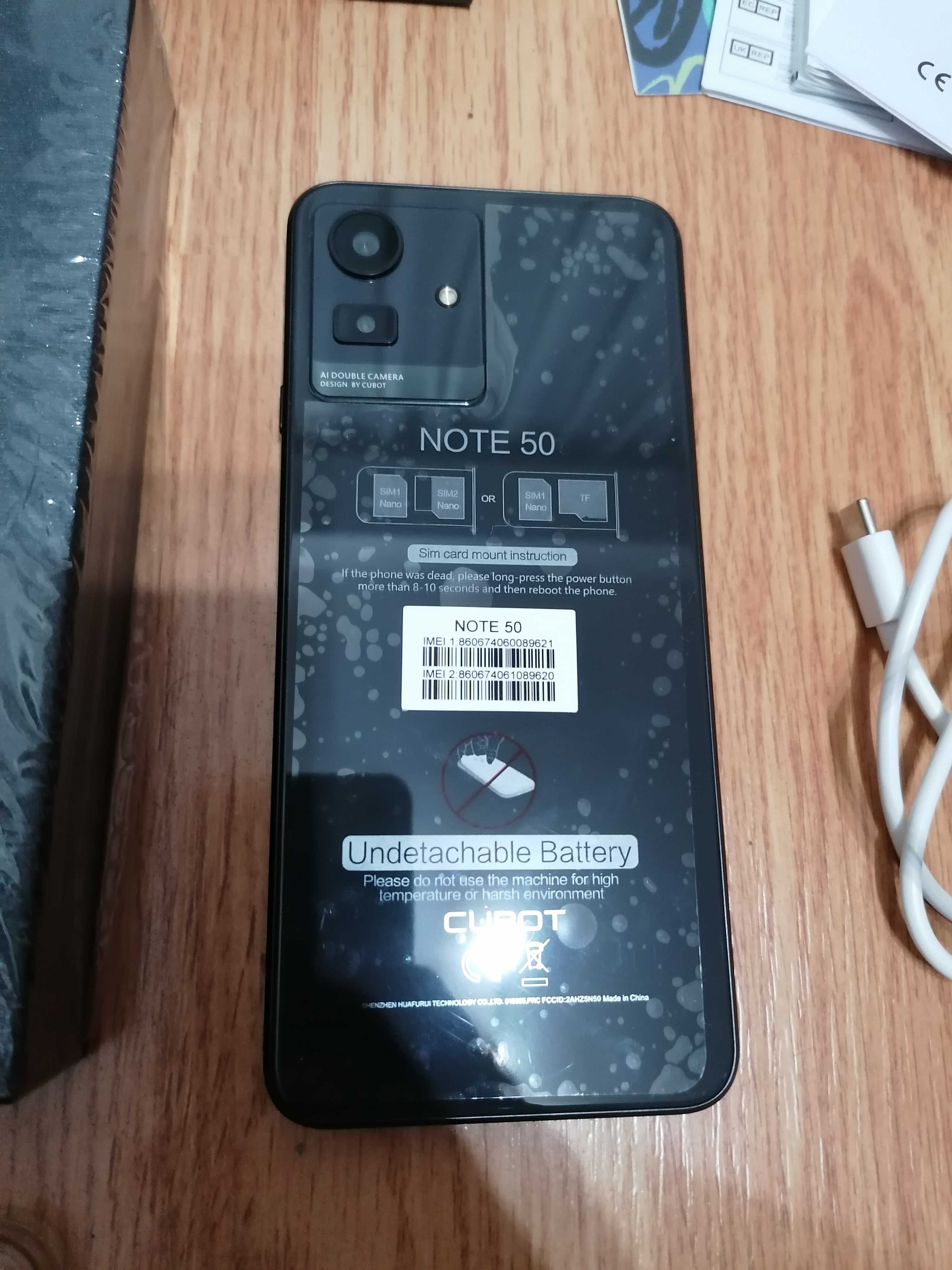 Telefon Cubot Note 50 + Husa silicon cadou