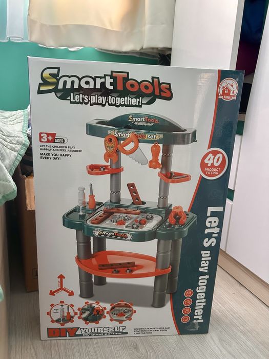 Детска работилничка с инструменти и мивка