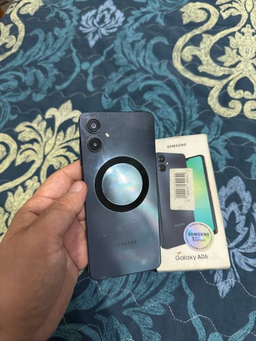 Samsung Galaxy A06 8/128GB Black 2025 Karobka Holati Yaxshi хороший