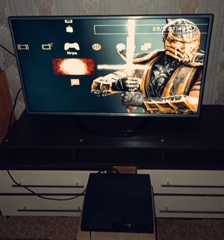 Оригинал. PS3 (диски, 3джойстика)