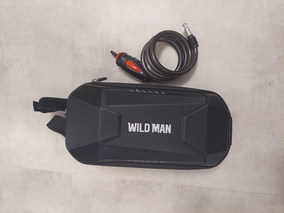 Чанта за електрическа тротинетка Wild Man 3 литра + Катинар на ключ