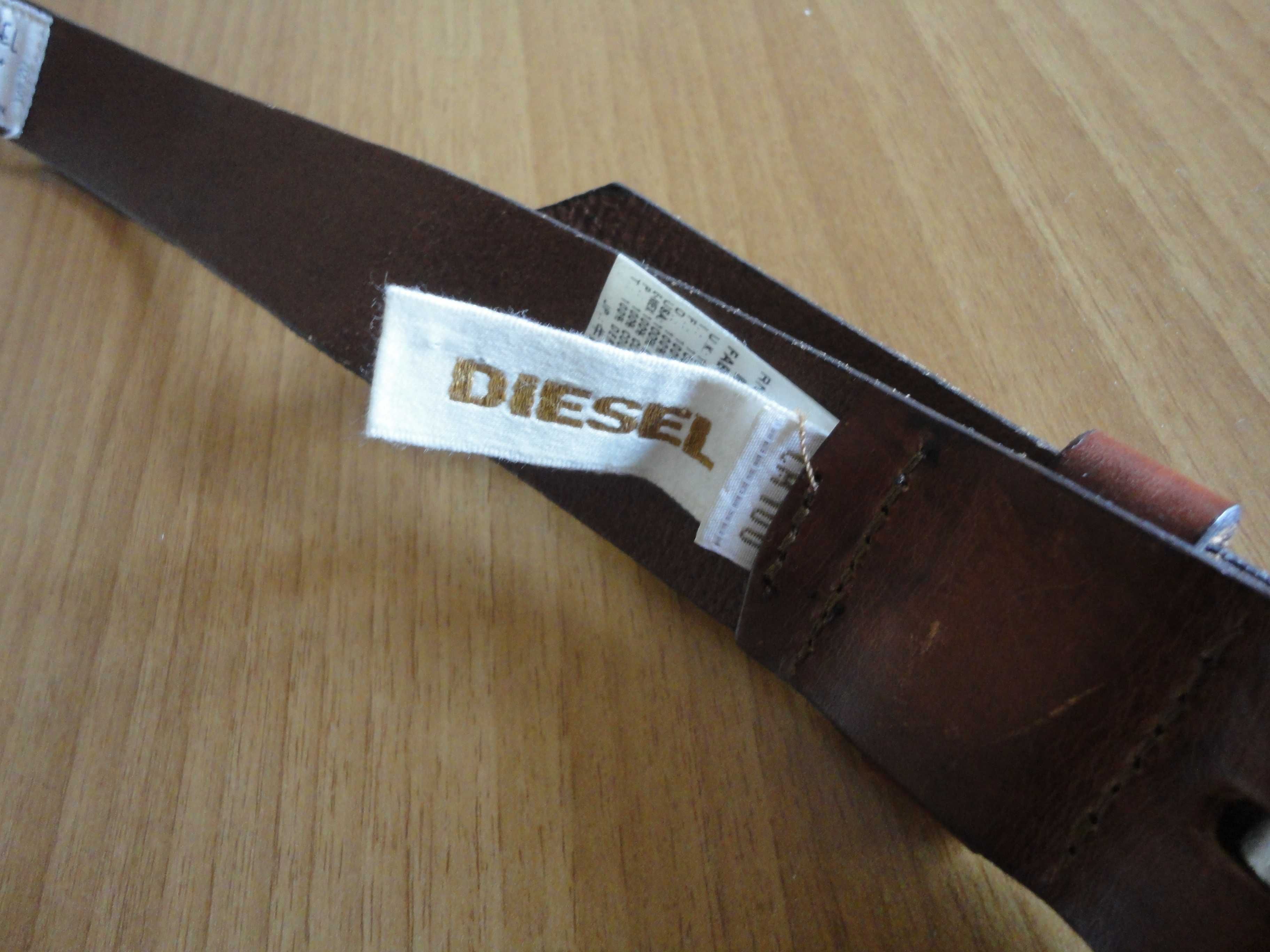 Diesel/естествена кожа/италиански колан