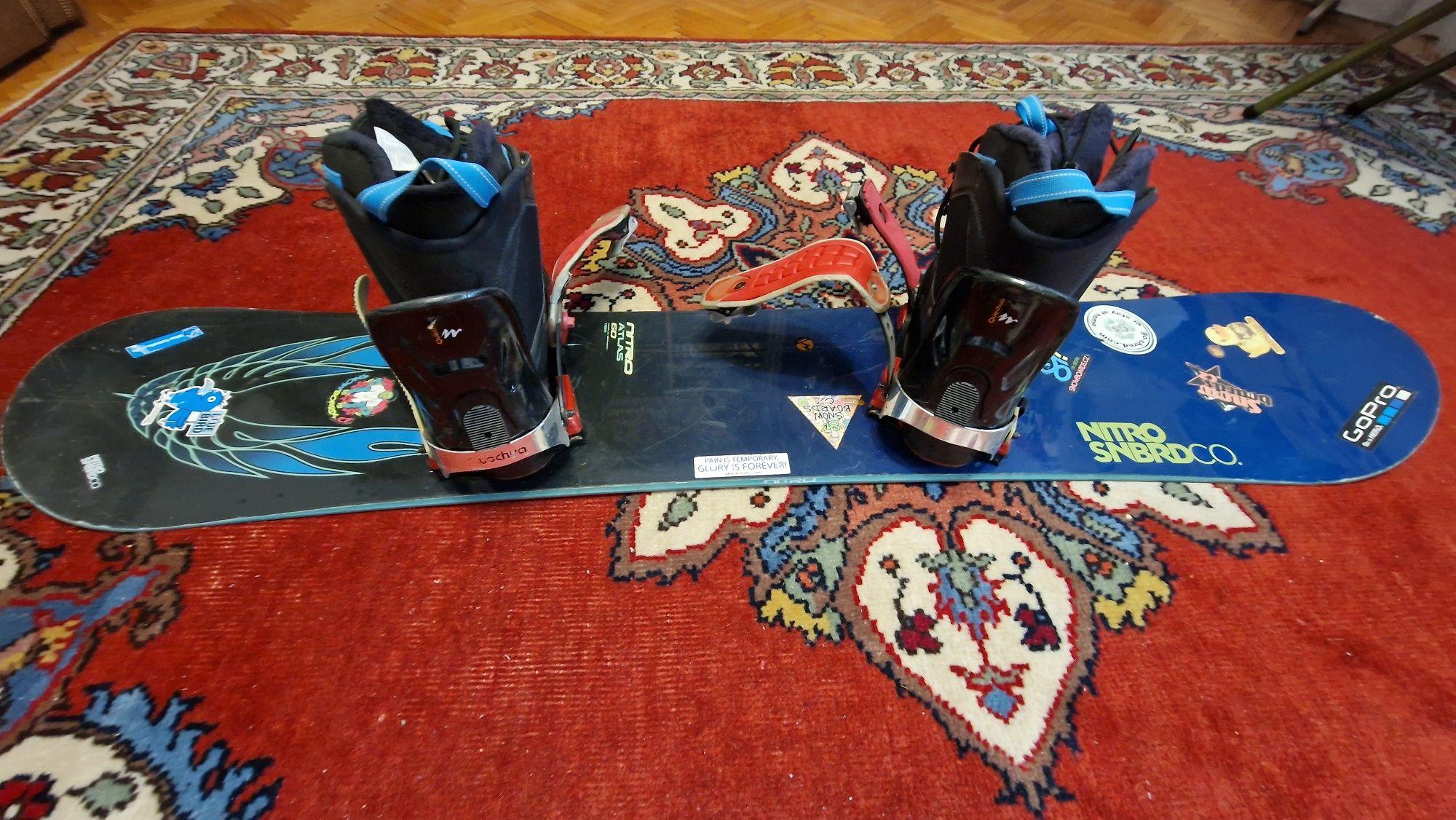 Placa snowboard + Boots mărimea 45