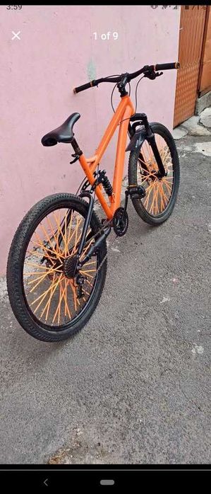 Bicicleta full suspension