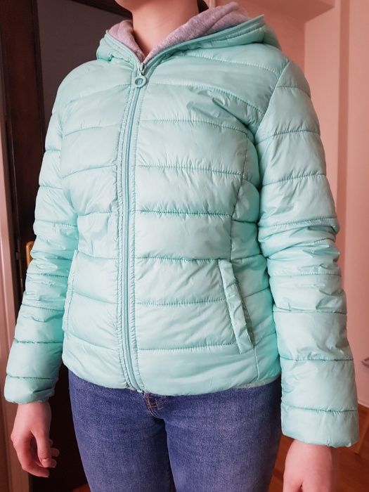 Geaca verde, marimea S/M