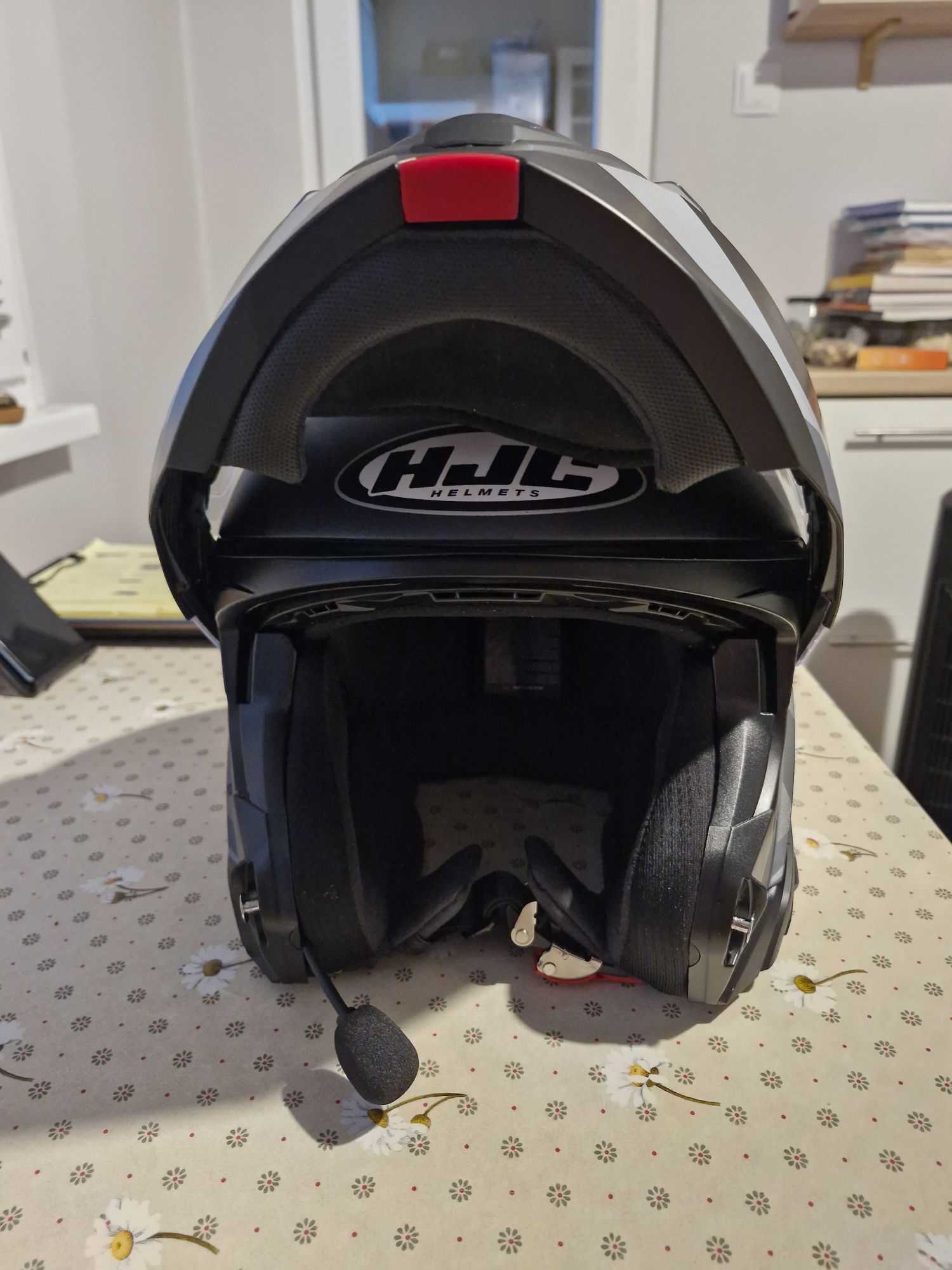 Мотокаска HJC Crest i91 с интерком HJC 21B