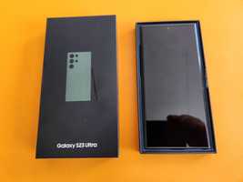 Samsung S23 Ultra 5G, Green, 256gb liber , impecabil factura garantie