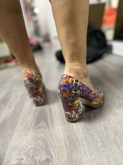 Pantofi Condur by Alexandru cu toc de dama