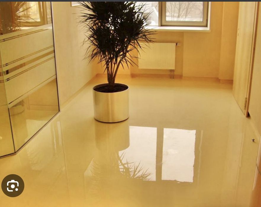 Полиуретан-цементные, эпоксидные, полиуретановый наливной пол