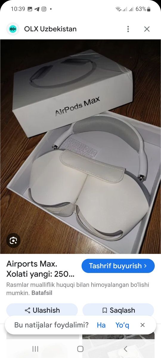 Naushnik  Airpods Max