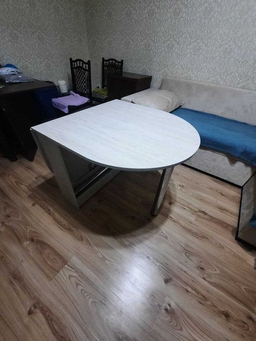 Раскладной стол овальный Ochilib yopiladigan stol yig'iladigan