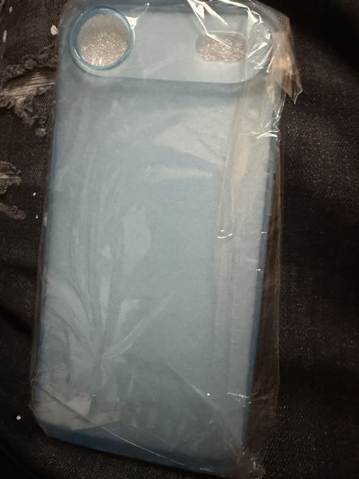 Калъф за Iphone Air - бял и син