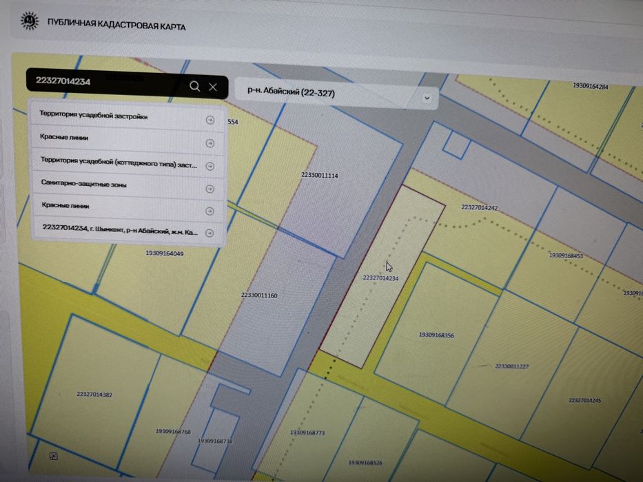 Продам участок в доль центральной улице Кайнар булак, 10на 50