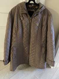 Продам женскую куртку размер 50 в цвете коричневый