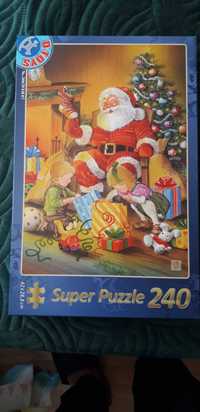 puzzle d toys 240 piese motiv Craciun