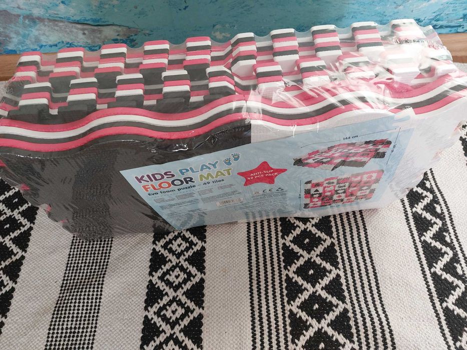 NOU Covor moale tip puzzle bebe, Pepco