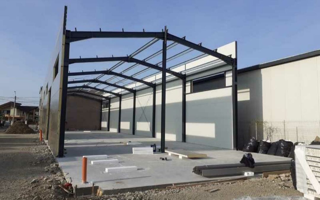 Vand hală metalică 10 x25