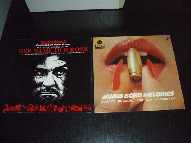 Discuri vinil LP, soundtrack James Bond, In numele trandafirului