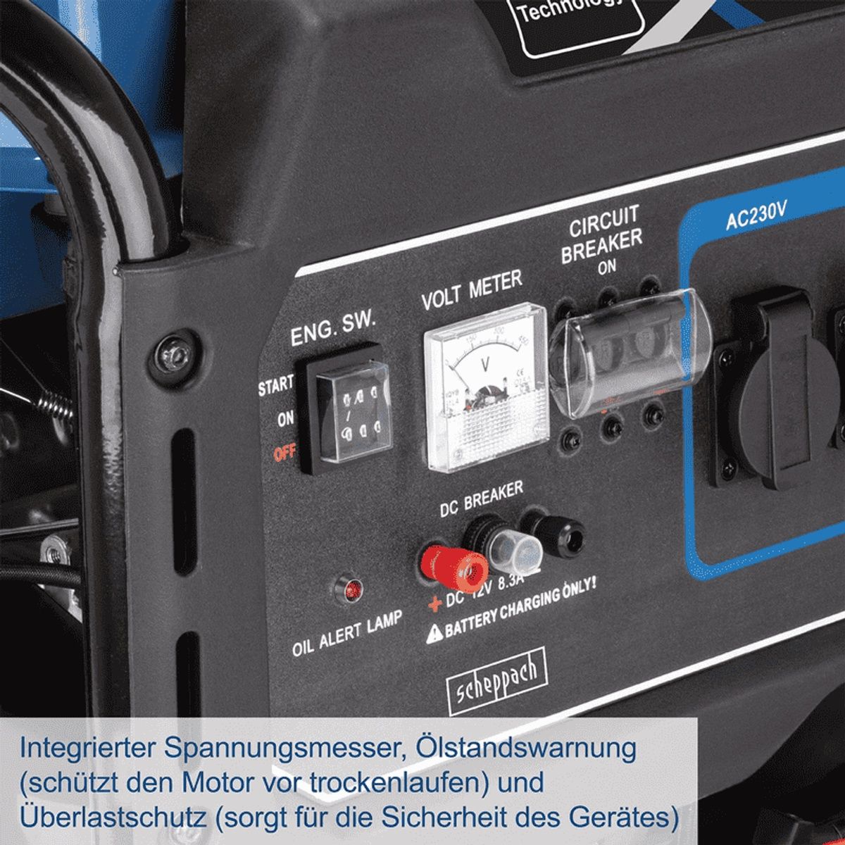 Generator de curent pe benzina SG1700x Scheppach 5400 W