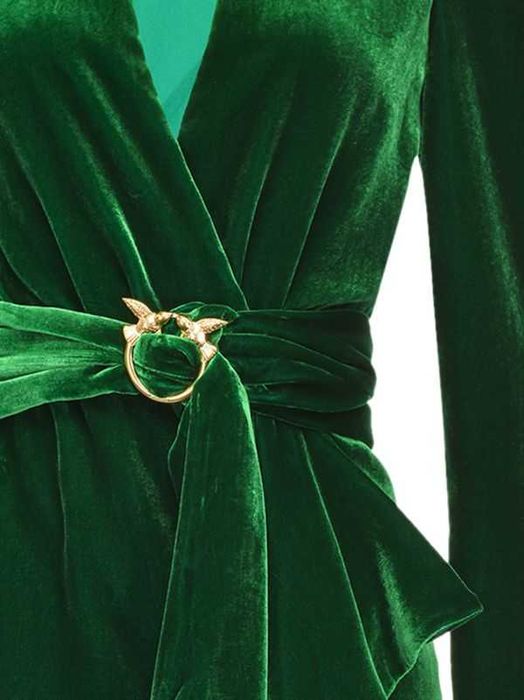 Зелена рокля Pinko