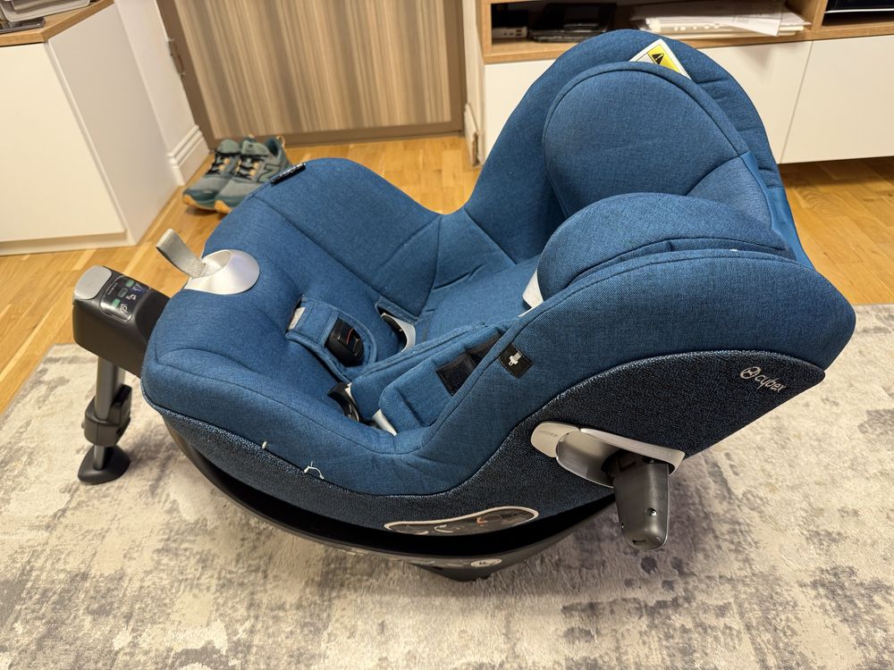 Scaun Auto Bebe/Copil Cybex Sirona T i-Size cu Bază