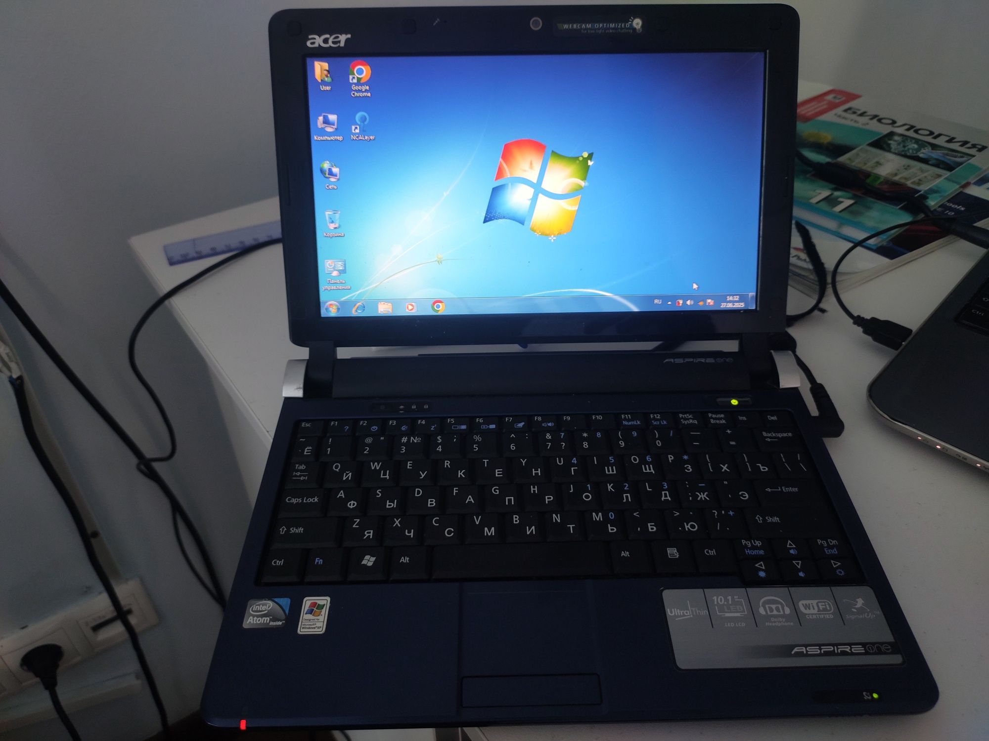 Acer Aspire one Недбук