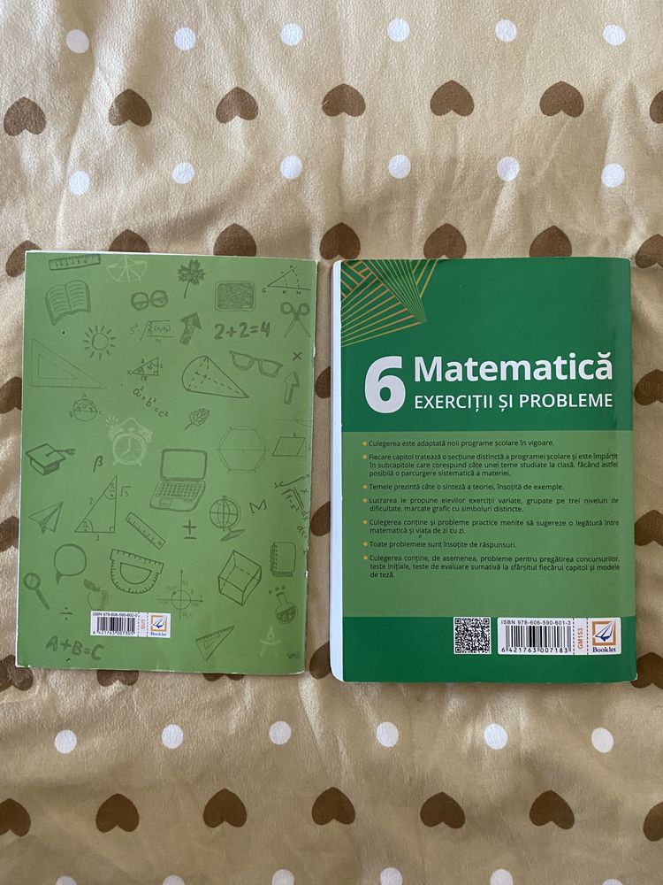 Culegere Matematica clasa a 6-a + brosura cu explicatii