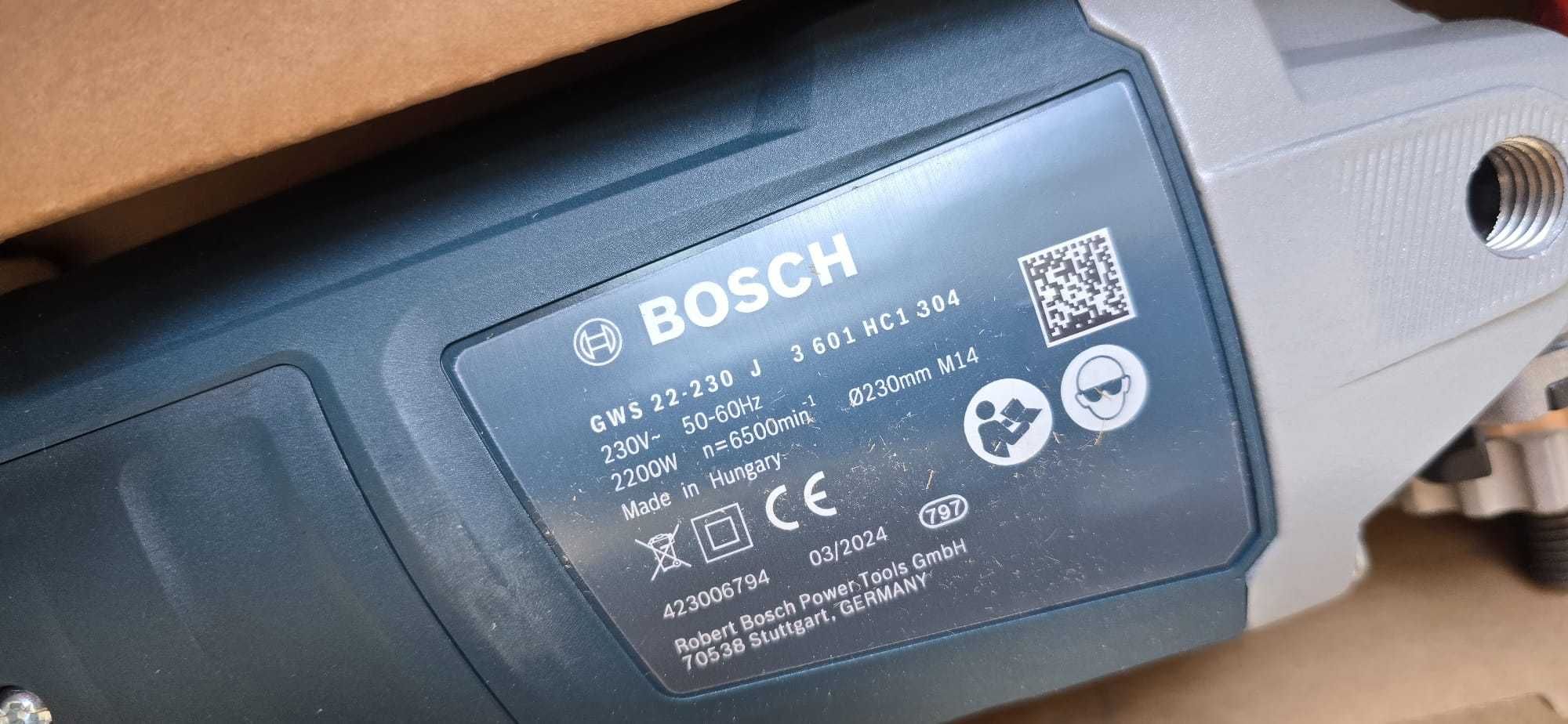 Bosch GWS 22-230 J NOU Bosch ALBASTRU PROFESIONAL Polizor mare
