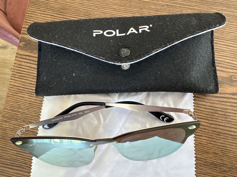 Ochelari de soare unisex POLAR gold stare impecabila