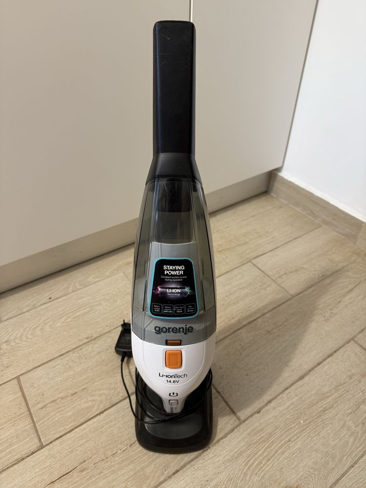Aspirator de mana GORENJE Free Go MVC148FW, 0.7l, 14.8V