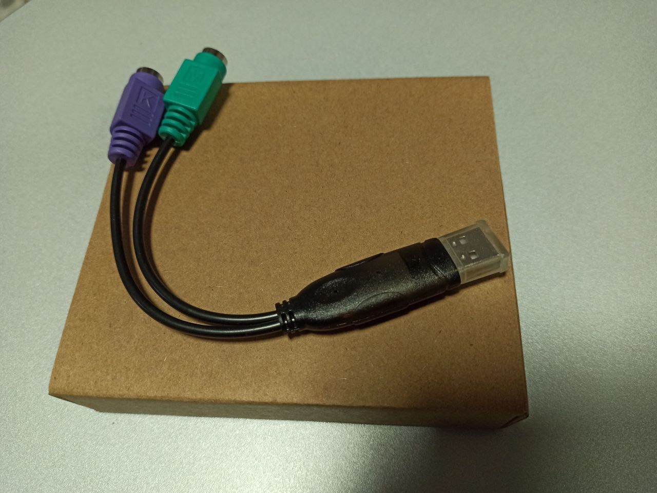 Переходник USB на PS/2. Новое.