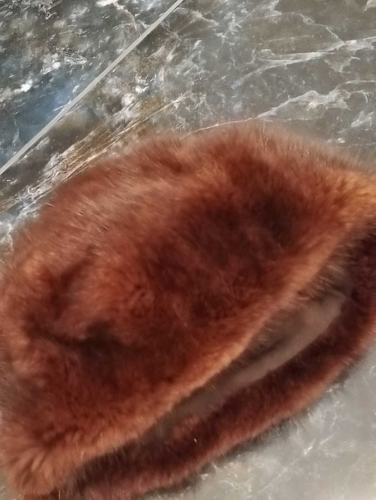 Шапка естествен косъм