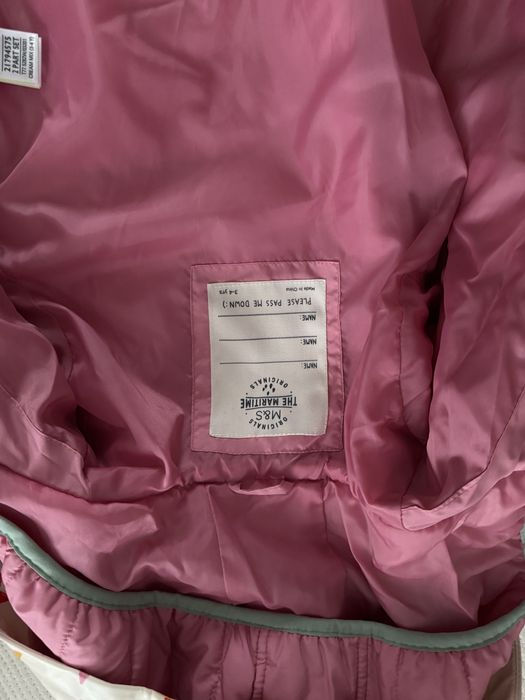 Geaca dubla, impermeabila 3-4 ani