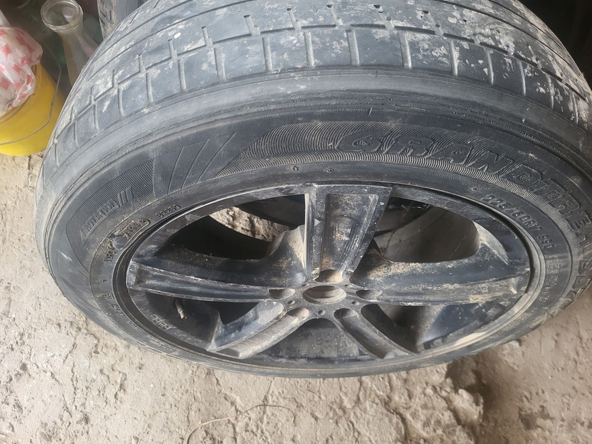 Диск и шина Dunlop Grandtrek R17