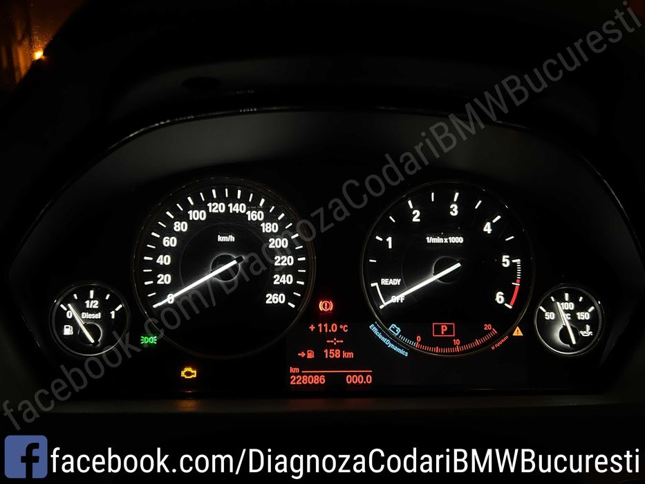 Modificare iluminat ceasuri bord BMW seria 3 5 X1 X3 X5 X6