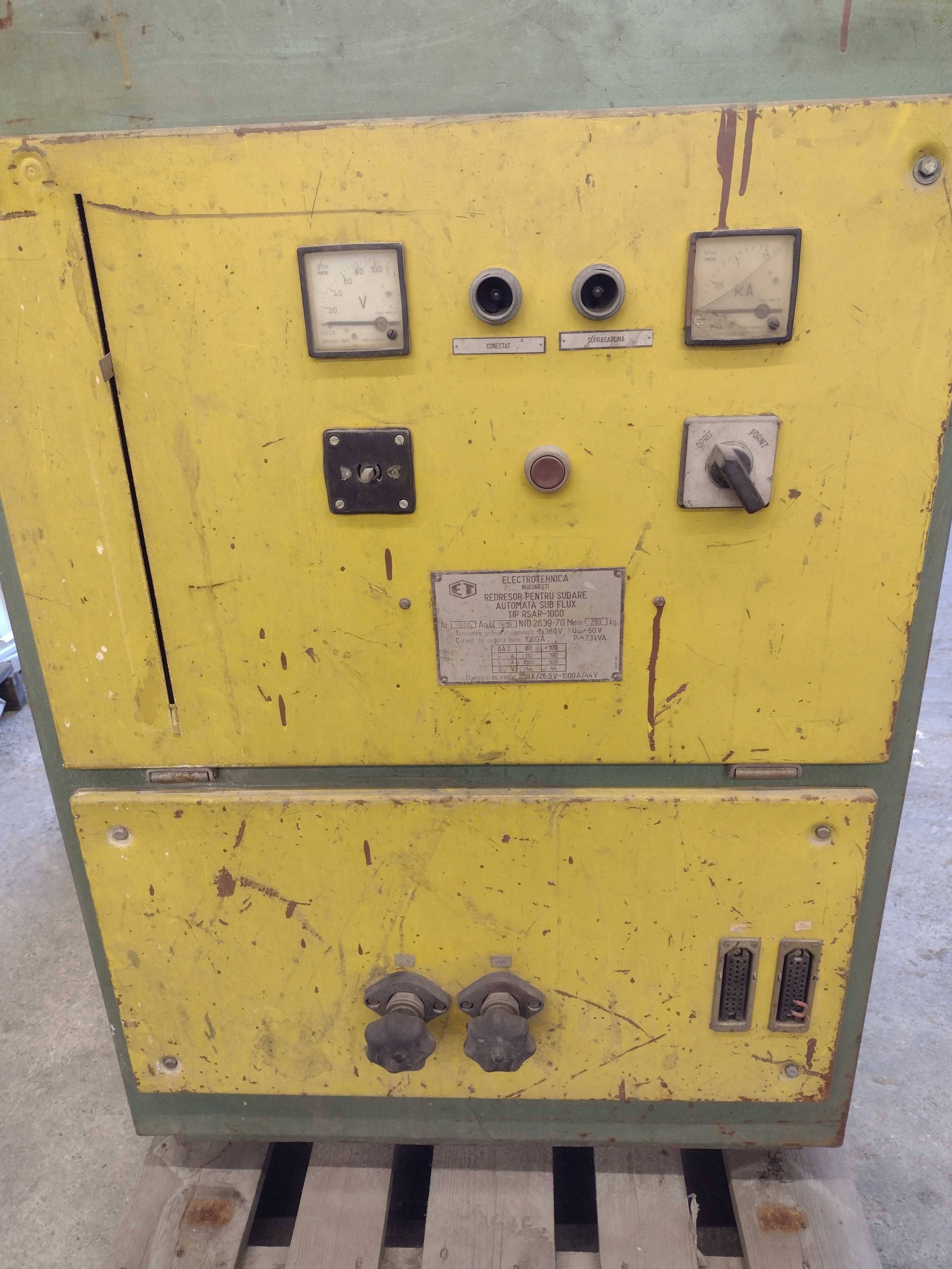 Aparat sudura/sursa curent 1000A RSAR-1000 780kg