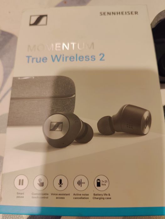 Casti Sennheiser momentum true wireless 3 și 2