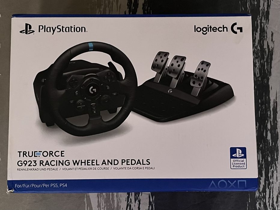 Logitech g923 волан с педали