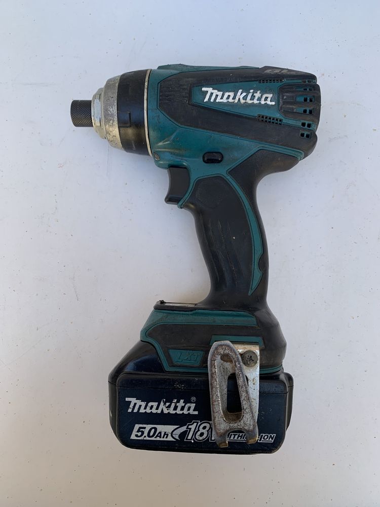 Makita DTP 141/ударен, безчетков гайковерт/+батерия 5 ah.,