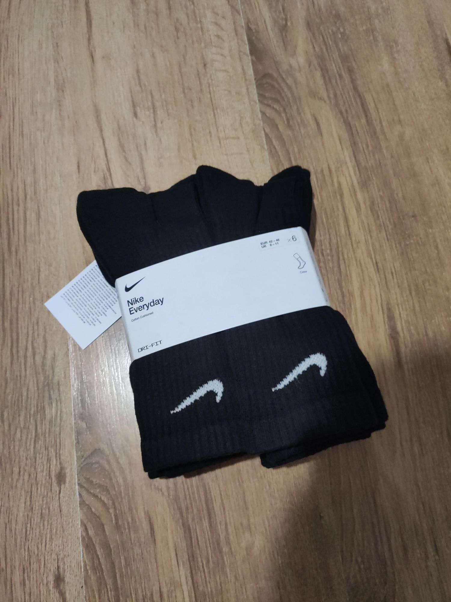Set 6 perechi șosete Nike Everyday Cushioned mărimea 42-46