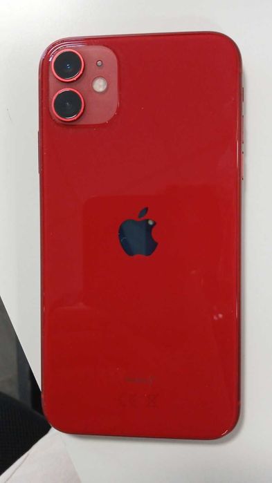 iPhone 11, 128 GB, червен цвят
