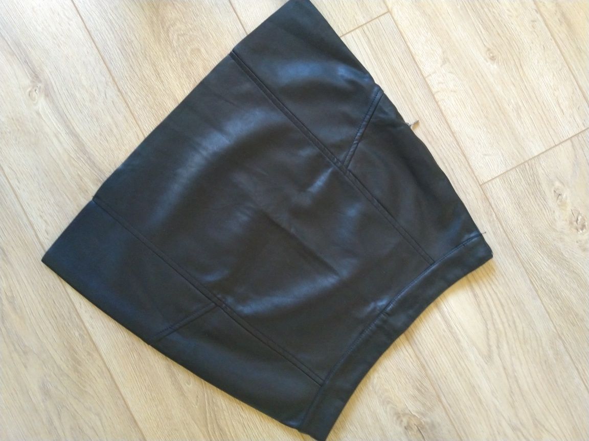 H&M нова кожена пола