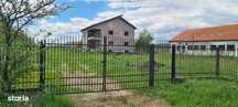Vila (S+P+E+pod) si 10.000 mp (intravilan)de vanzare in Ulmi (DN71)