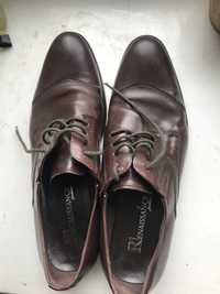 Туфли мужские коричневые