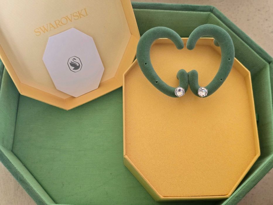 Swarovski оригинални дамски обеци