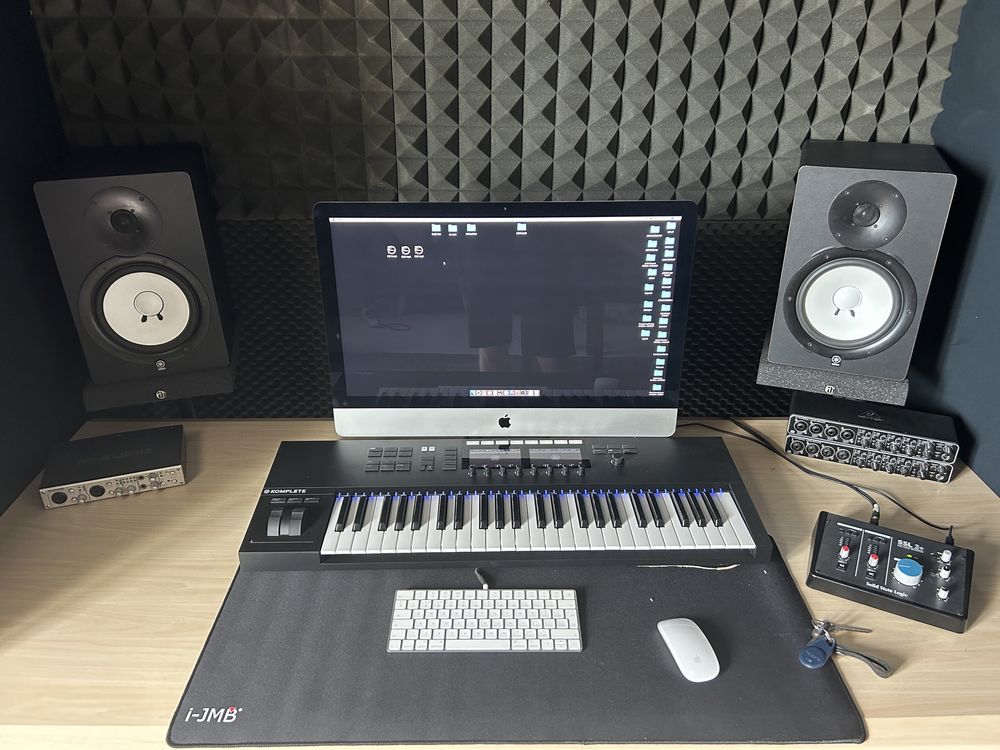 Imac pro 27" plus clapa Native Komplete s49 mk2