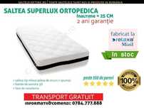 Saltea 140x200 cm - SuperLux Ortopedica cu Transport GRATUIT