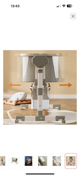 Манеж-кровать новый